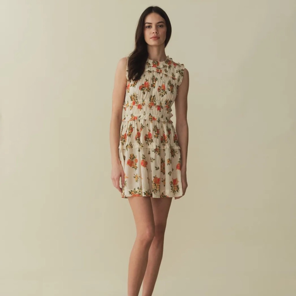 Dôen Martha Dress in Orangerie L